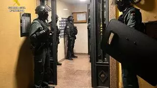 Localizadas cinco armas de fuego en una vivienda en Villamuriel (Palencia), donde se realizaron disparos