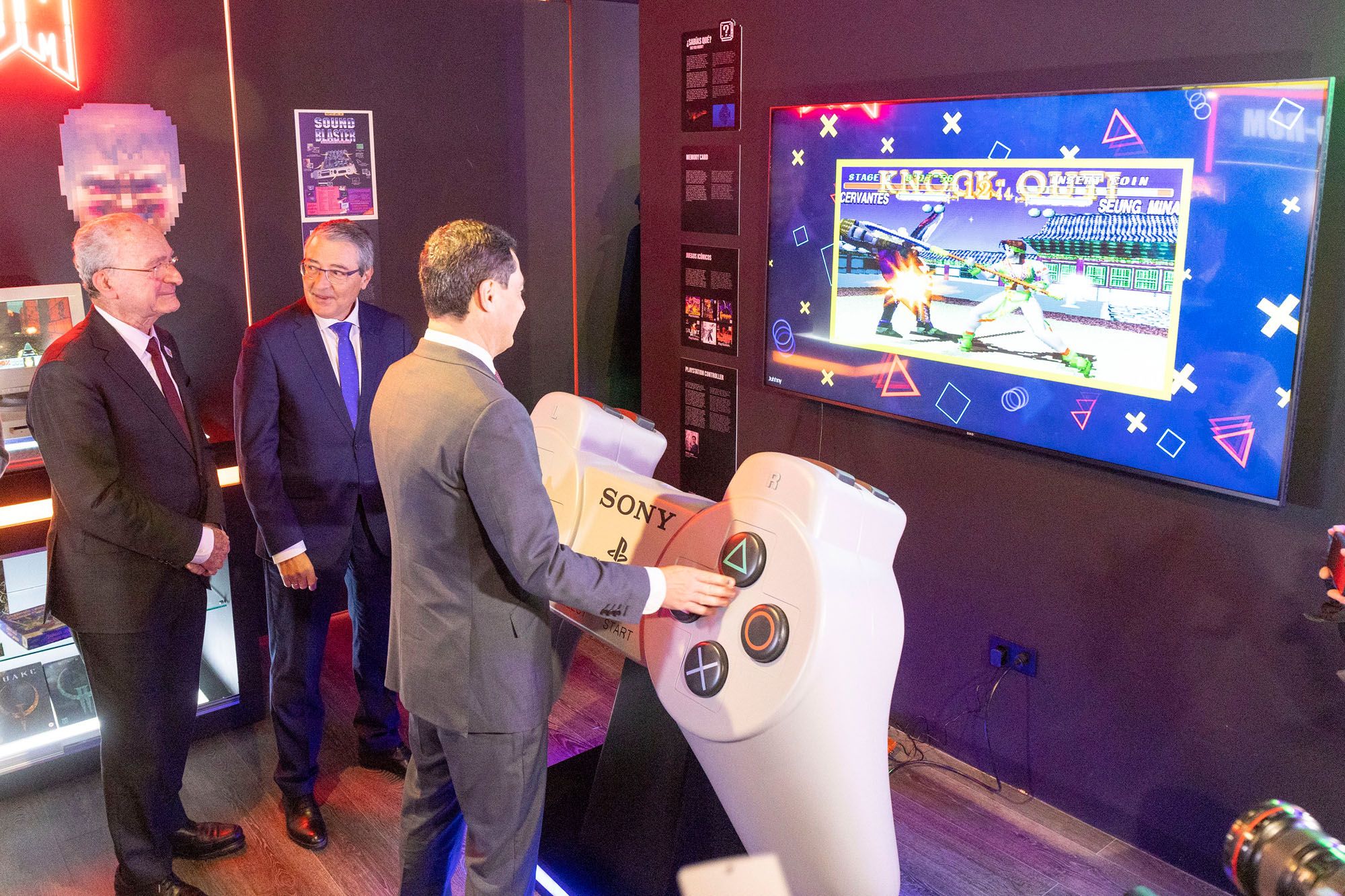 Inauguración de OXO, el Museo del Videojuego de Málaga