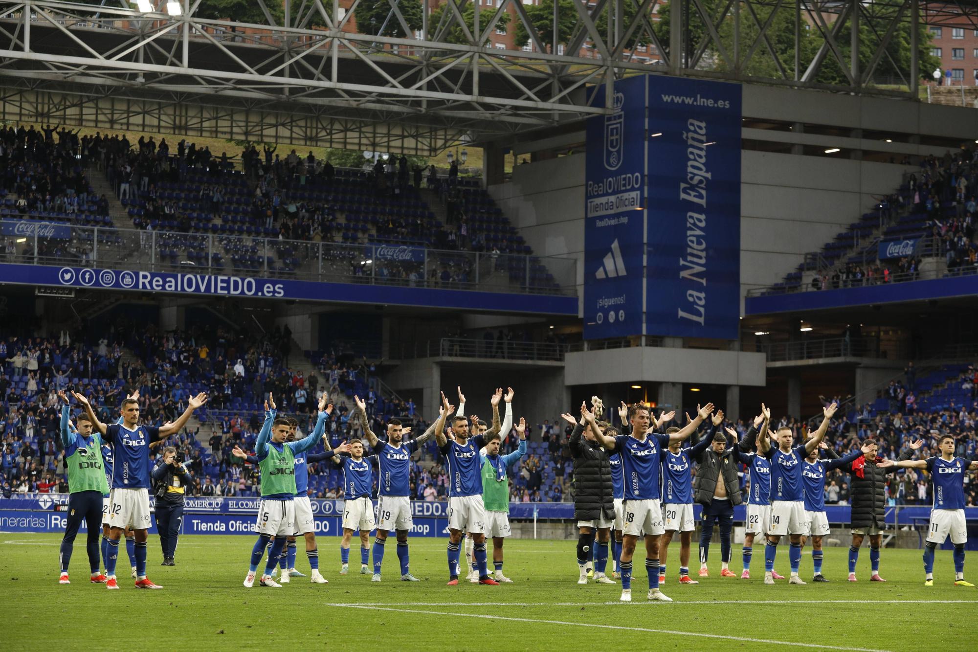 Así fue el partido entre el Oviedo y el Andorra