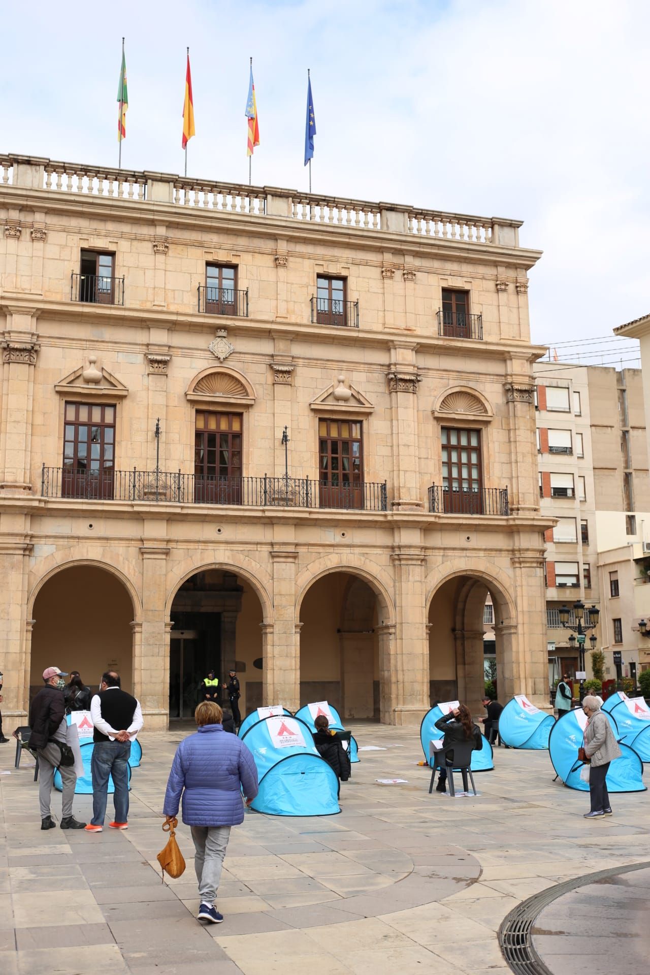 Acampada del ocio de Castelló