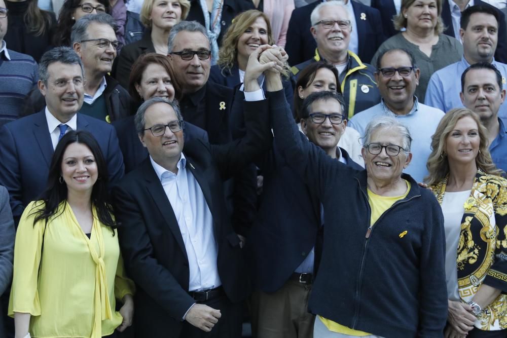 Acte final de Junts per Catalunya a les eleccions generals a Girona