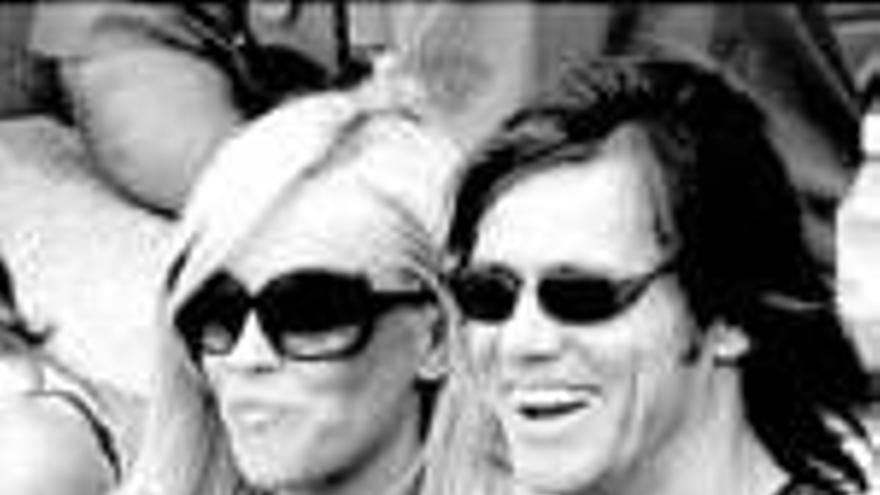 Jim Carrey y Ben Stiller, dos fans del tenis