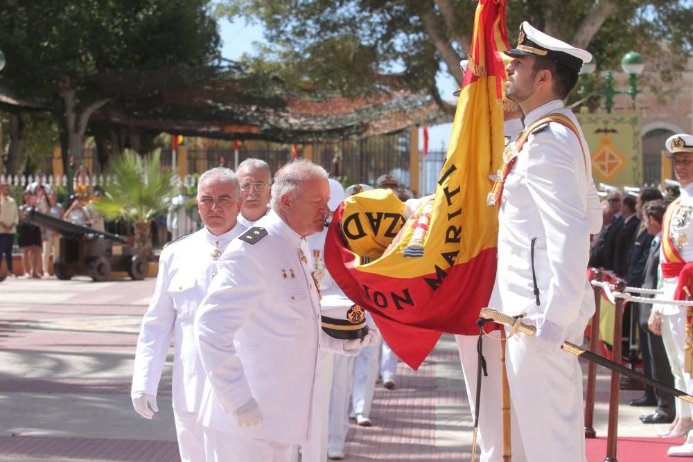 La Armada rinde homenaje a los que dieron su vida por España en el día de la Virgen del Carmen