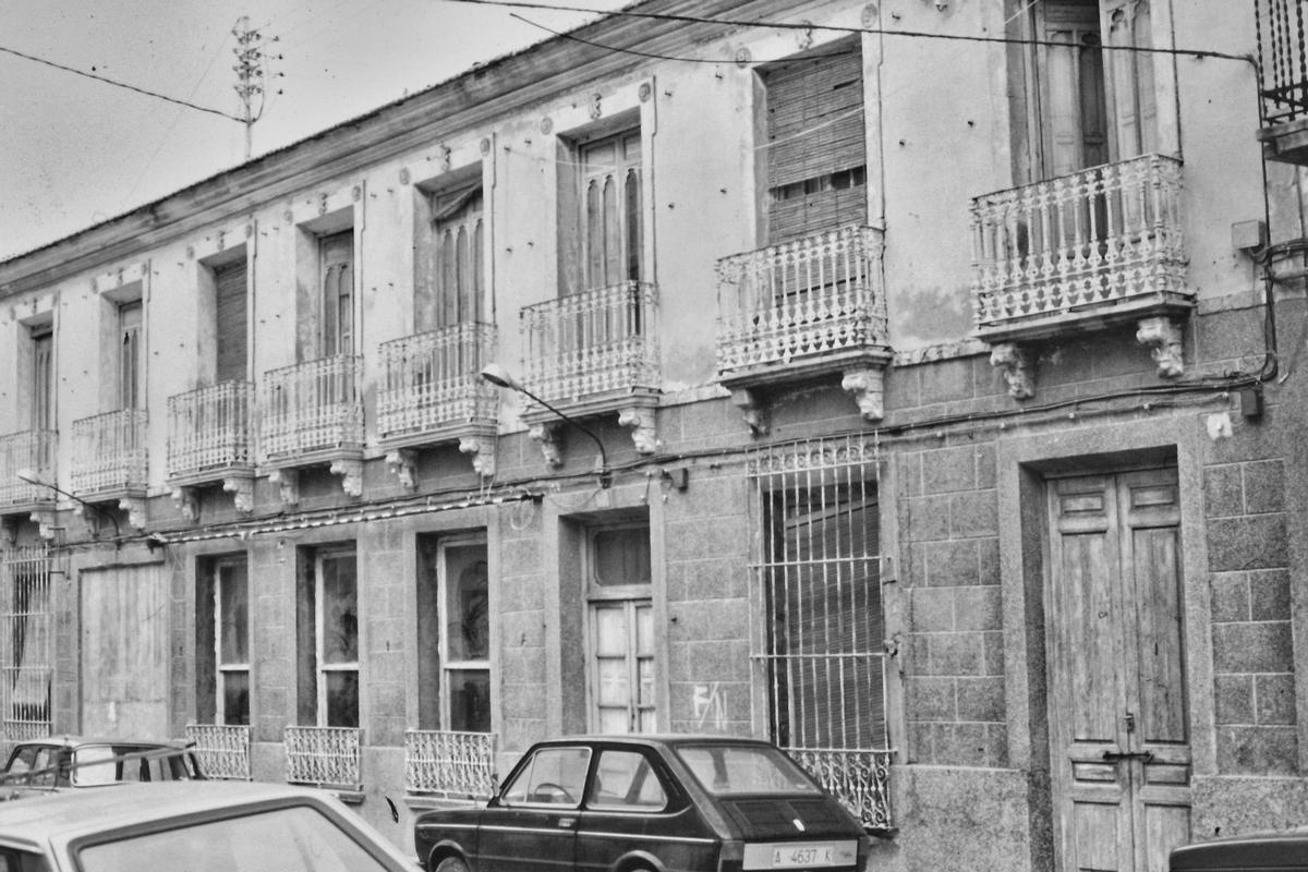 Aspecto de la Posada del Parejo en los años setenta