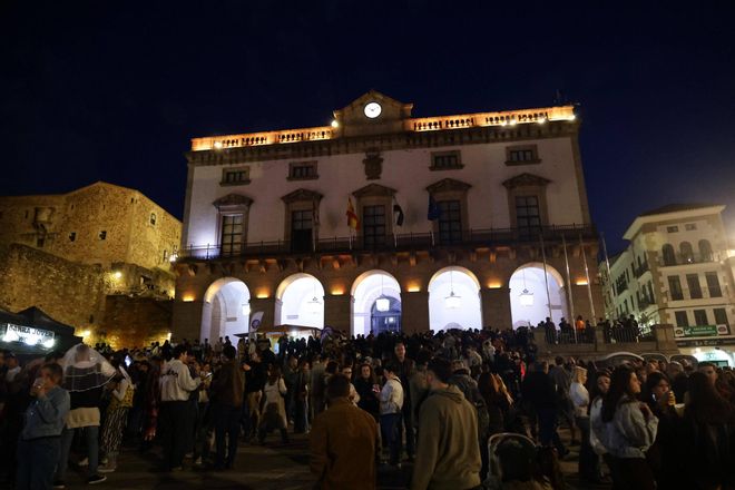 Las imágenes del sábado de Womad en Cáceres
