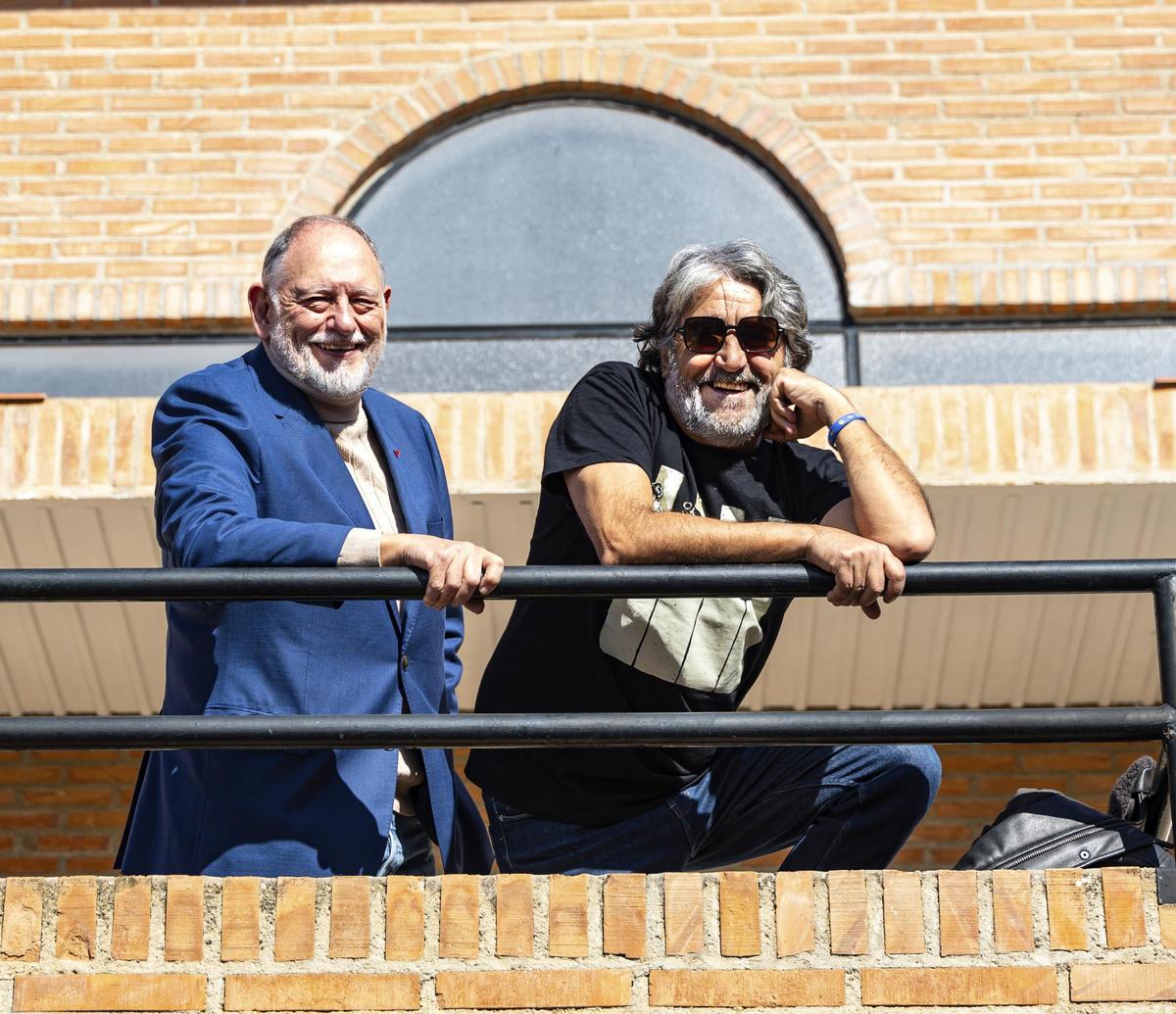 Manuel Llamas y Pedro Segura.