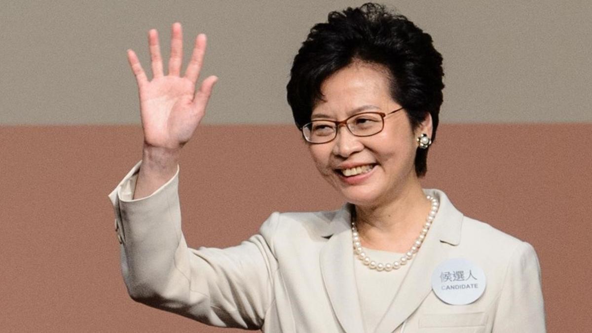 Carrie Lam, nueva jefa del Gobierno de Hong Kong.