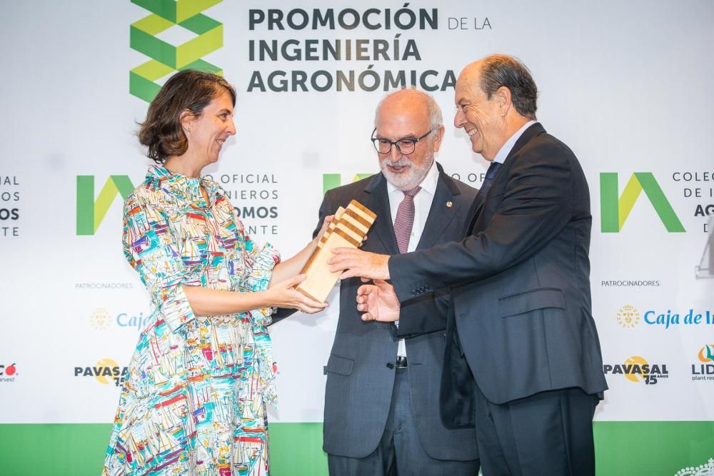 Invitados en la gala del Colegio de Ingenieros