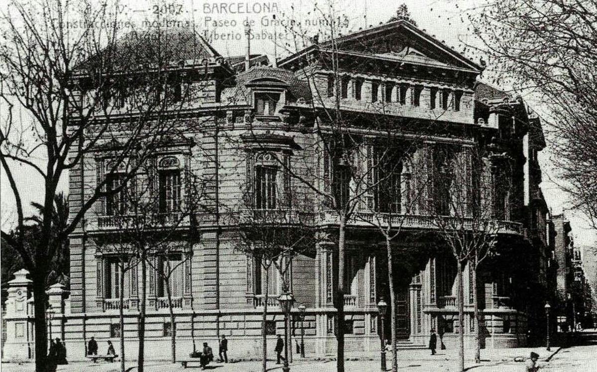 El Palau Marcet de Barcelona, convierto posteriormente en el cine Comèdia.