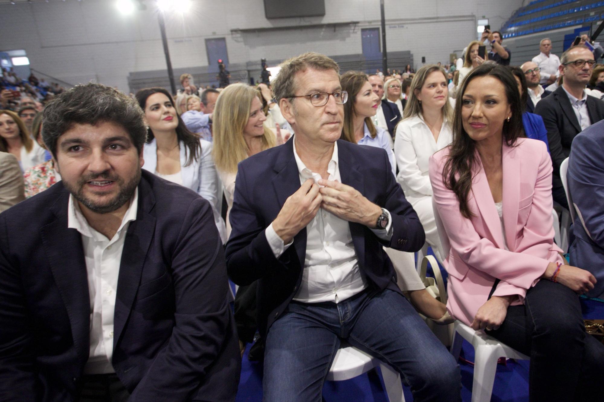 Acto del PP en Murcia con Feijóo