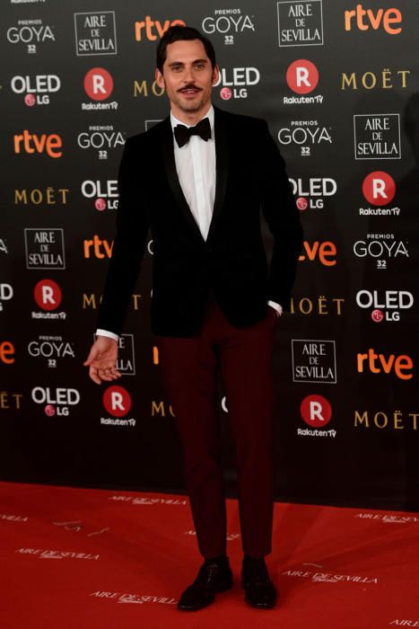 Alfombra roja de los Premios Goya 2018