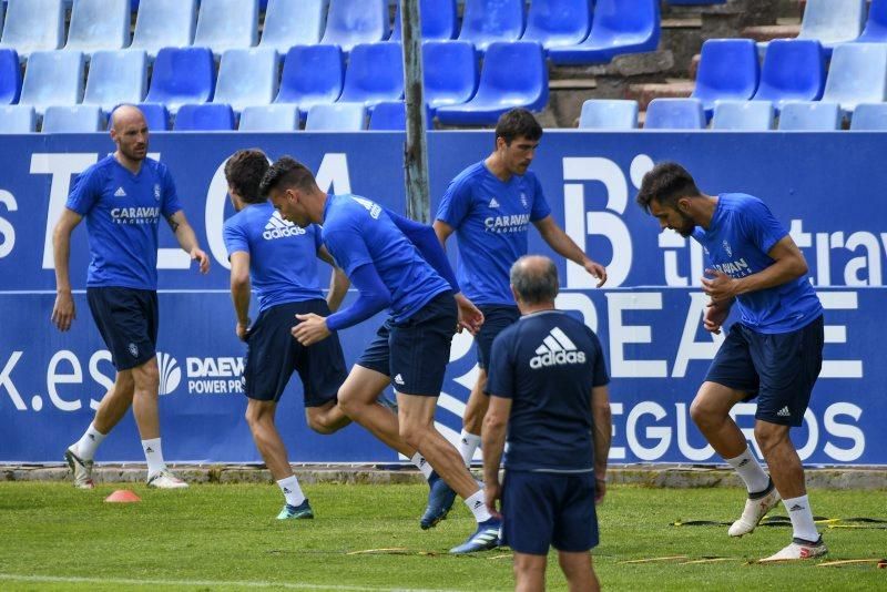 Entrenamiento del Real Zaragoza