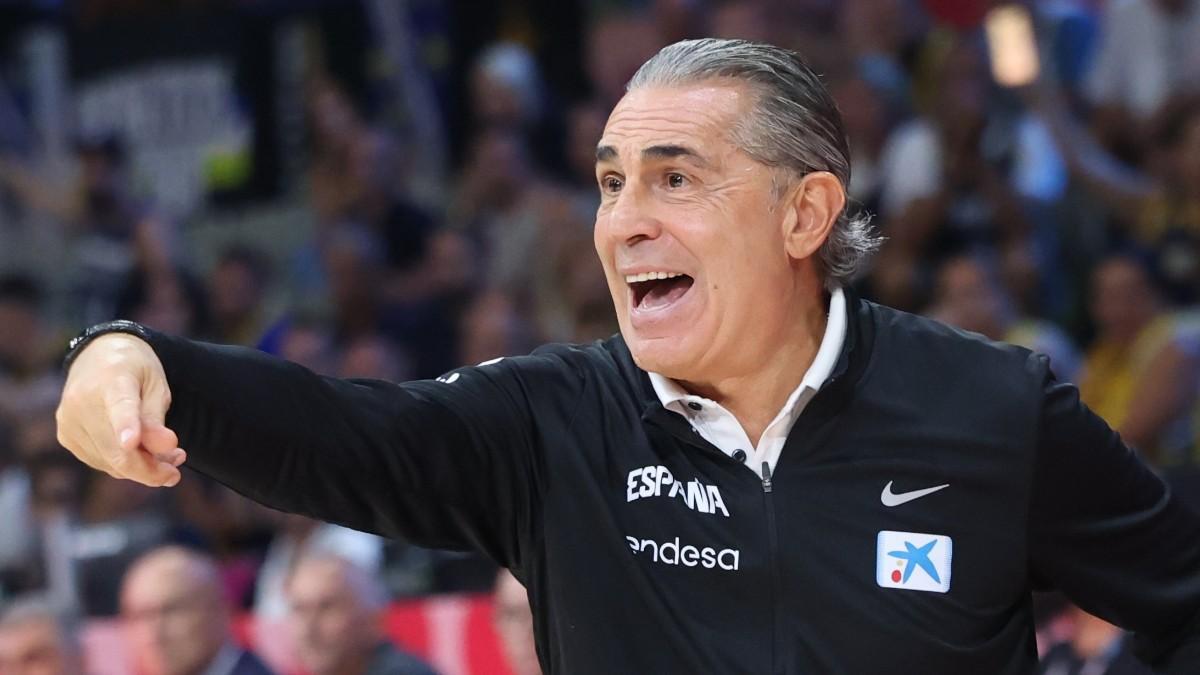 Sergio Scariolo, durante el Eurobasket