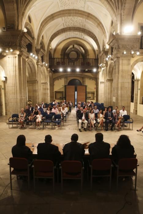 Jura de nuevos abogados en Gijón