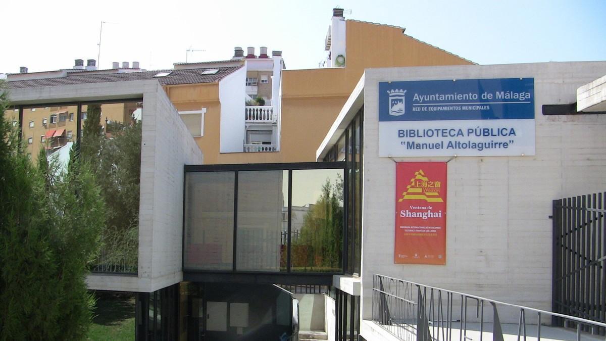Biblioteca Manuel Altolaguirre de Málaga.