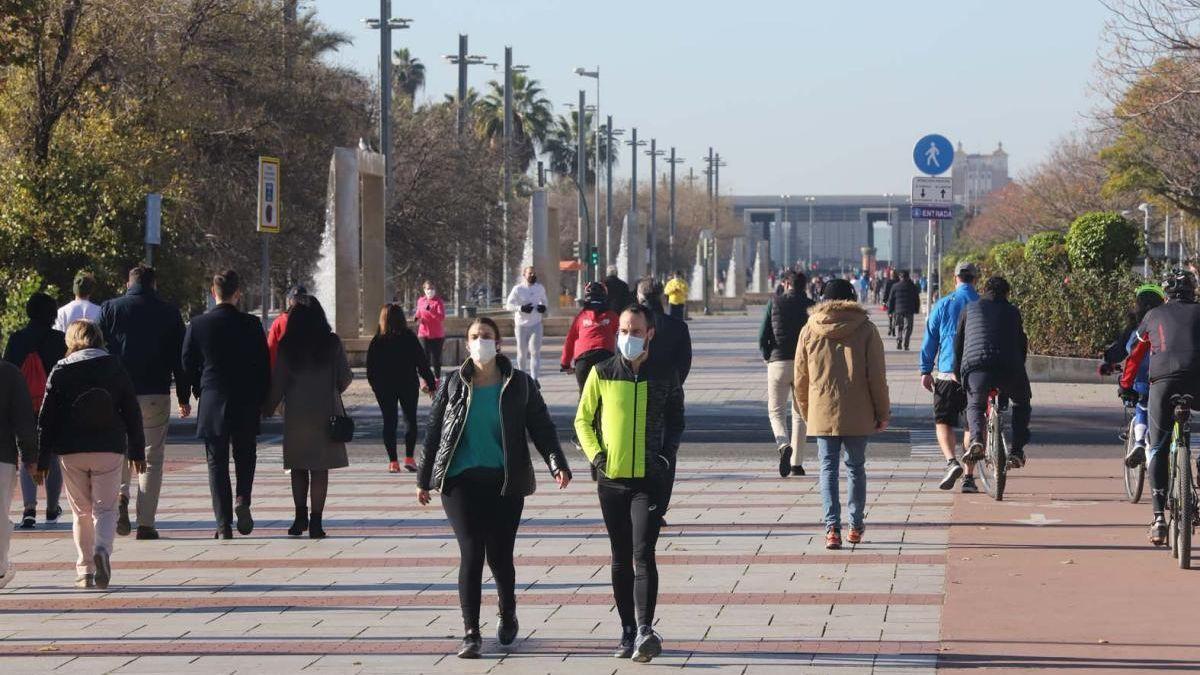 Tiempo anticiclónico en el interior de Andalucía.