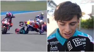 El momento de la caída y de sus declaraciones