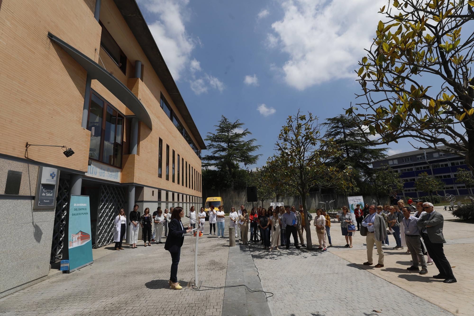 Celebraciones por el 25º aniversario del centro de salud de Pumarín