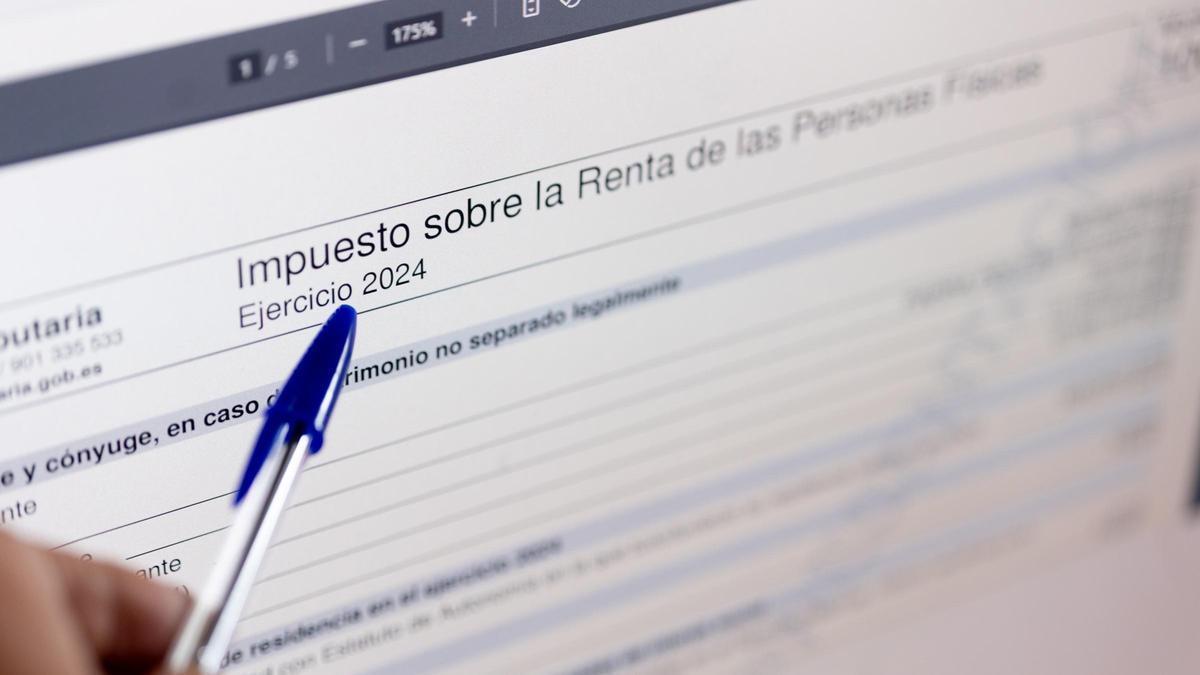 Revisa el borrador de la renta.