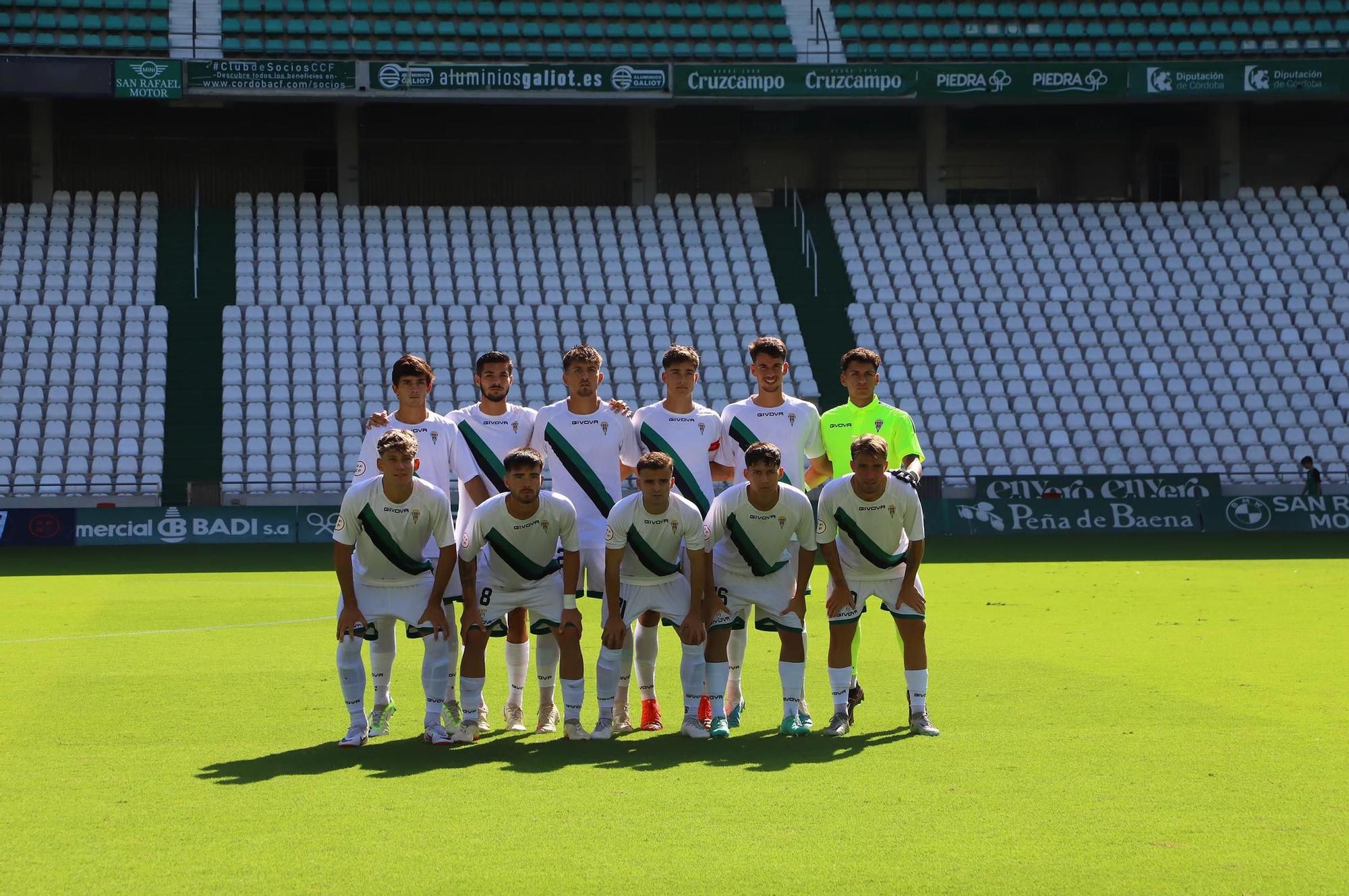 Córdoba CF B - Xerez CD : las imágenes del partido