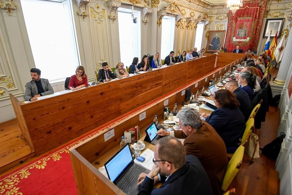 Pleno del Ayuntamiento de Las Palmas de Gran Canaria, el último de 2018