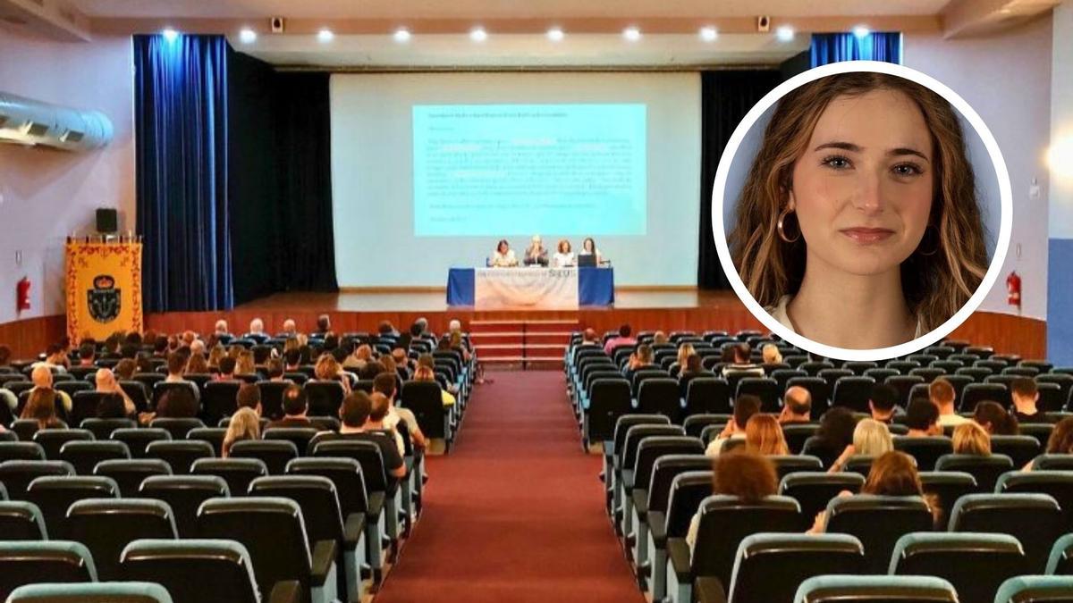 Blanca Gaya ha regresado a su colegio