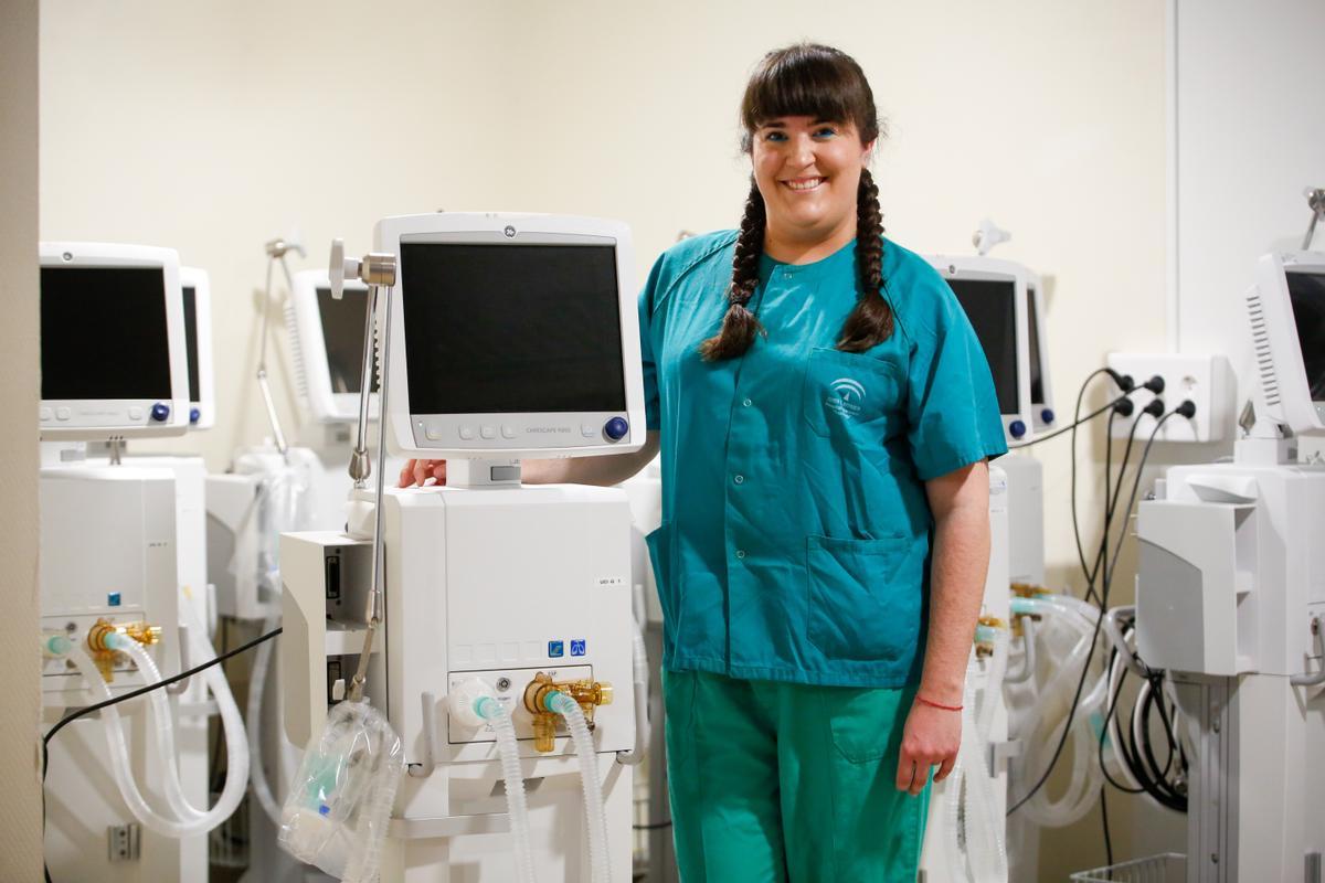 Rocío Valverde, enfermera que recibió el año pasado el Premio de Investigación del Colegio de Enfermería de Córdoba.