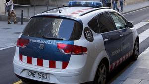 Una patrulla de los Mossos d’Esquadra.