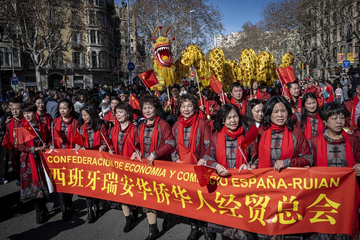 Barcelona celebra el Año Nuevo Chino en Barcelona