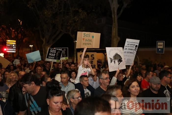 Manifestación en Cartagena por el Mar Menor