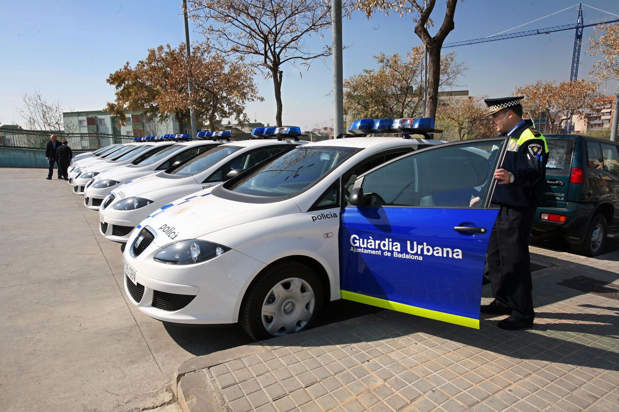 Fotografía de archivo de la Guardia Urbana de Badalona.