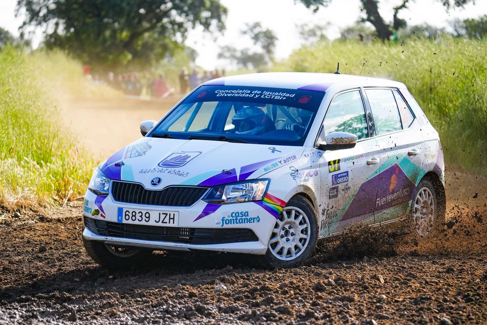 El Rallye de Pozoblanco en imágenes, el día de la carrera