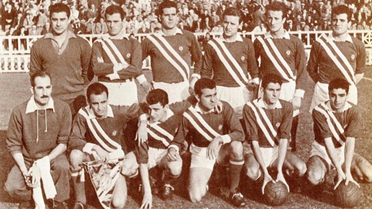 El Condal de la temporada 1956-57, el único filial que ha compartido división con su matriz, el Barça.