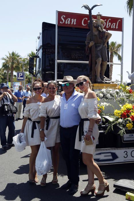 Bendición de vehículos en el día de San Cristóbal