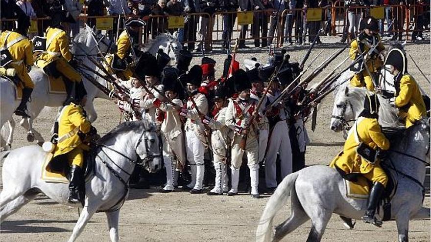 Cañonazos en el viejo cauce del río