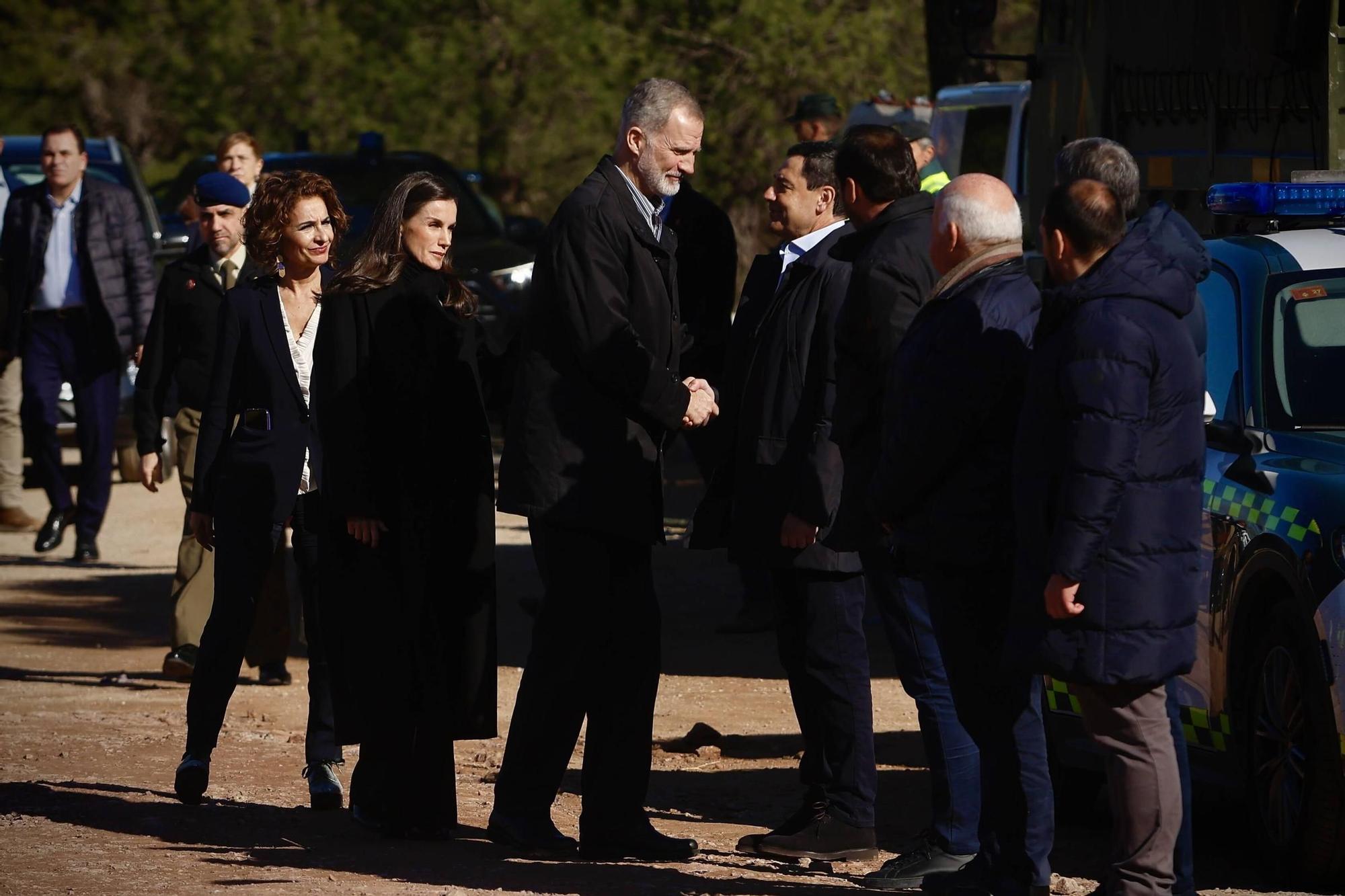 Visita de los reyes a Córdoba tras el accidente en Adamuz