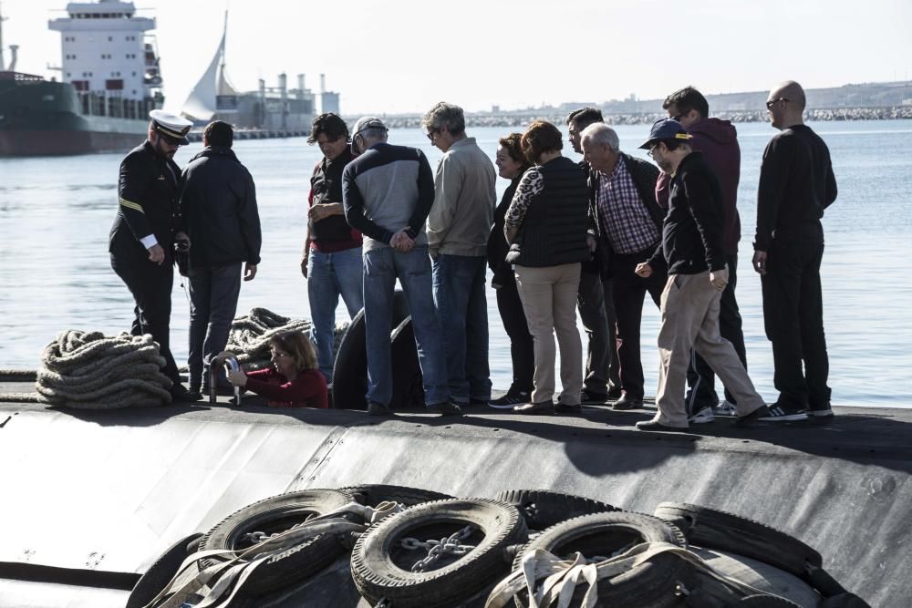 Jornada de puertas abiertas del submarino Tramontana