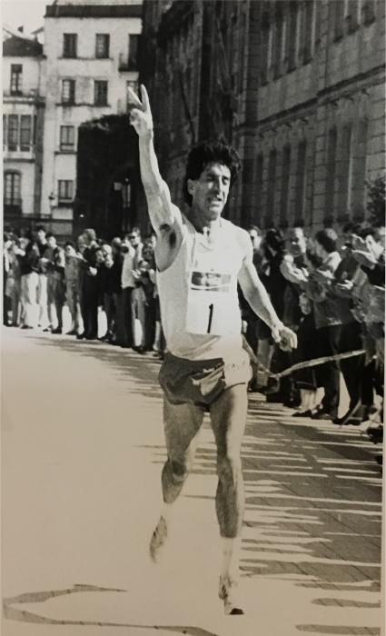 Así era el Gran Fondo de Pontevedra, precursora del actual medio maratón