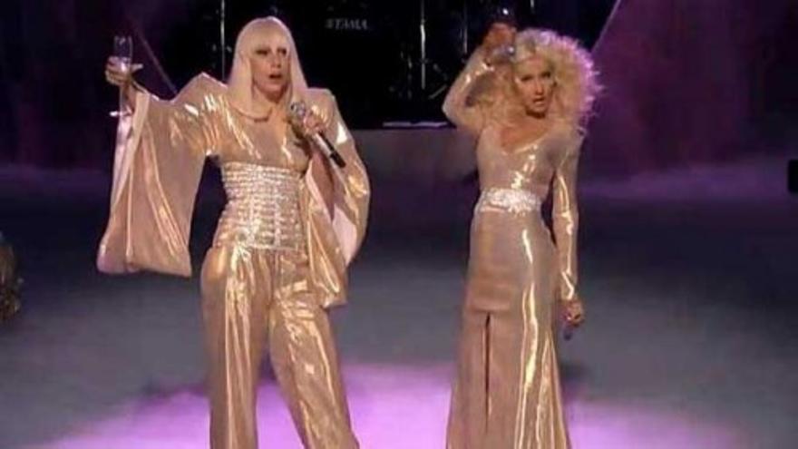 Lady Gaga y Christina Aguilera, juntas en 'The Voice'