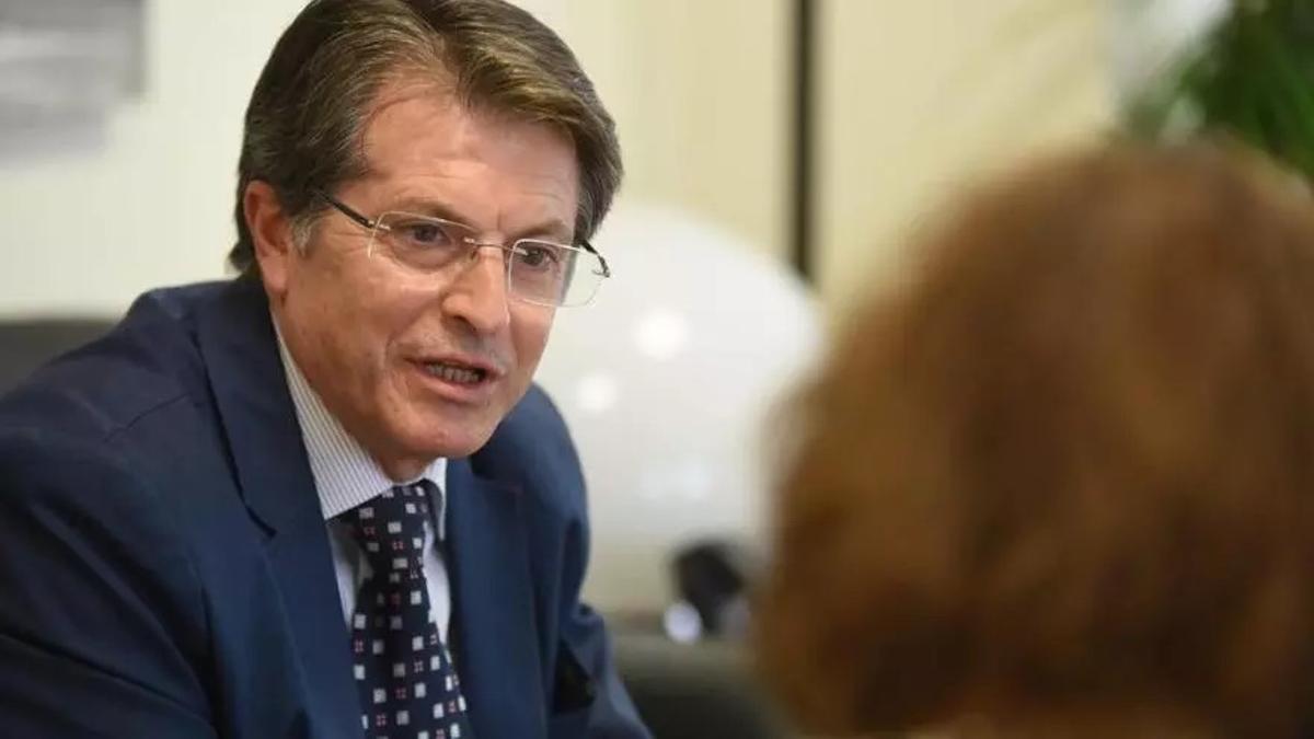 Francisco Jódar, durante una entrevista para La Opinión, en una imagen de archivo.