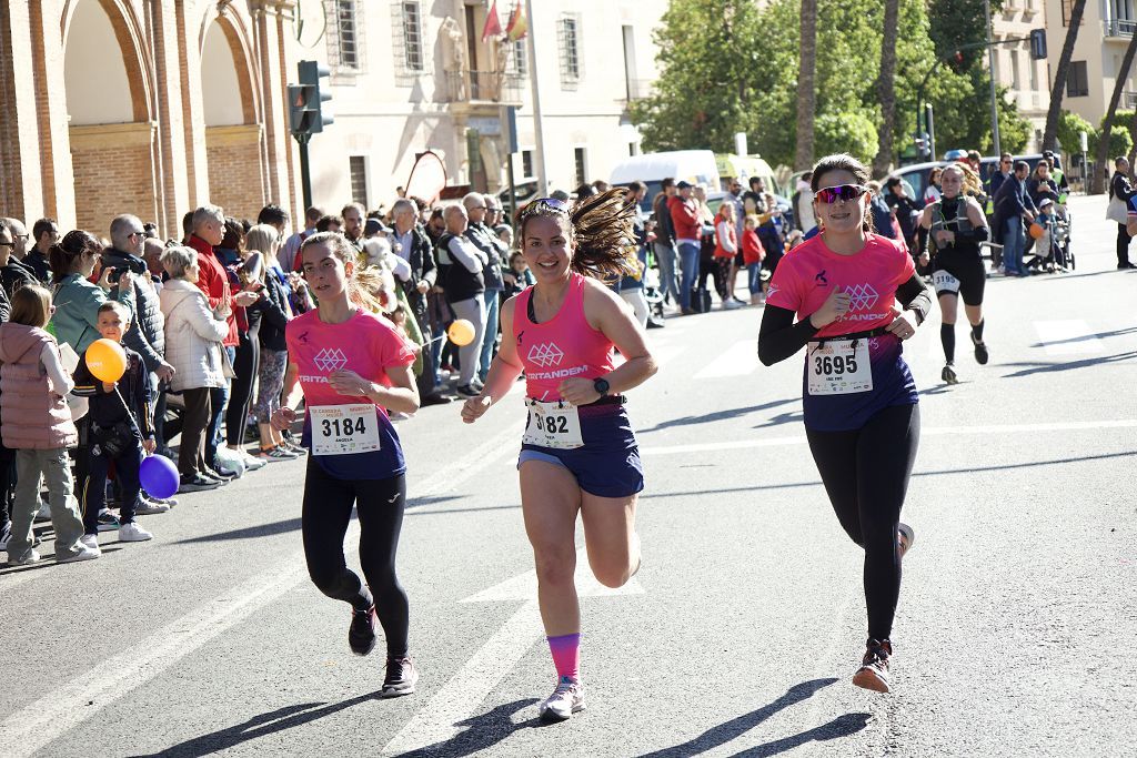 Las imágenes de la llegada a meta de la Carrera de la Mujer de Murcia 2024