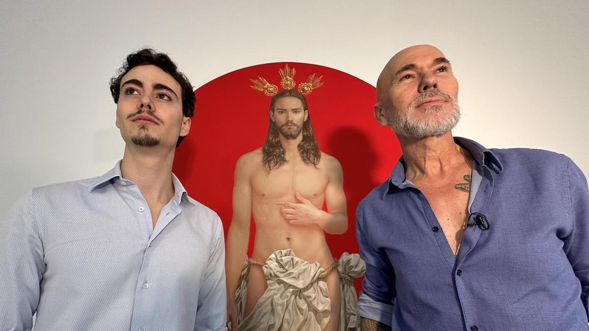 La imagen del resucitado del cartel de la Semana Santa de Sevilla se hace viral en minutos