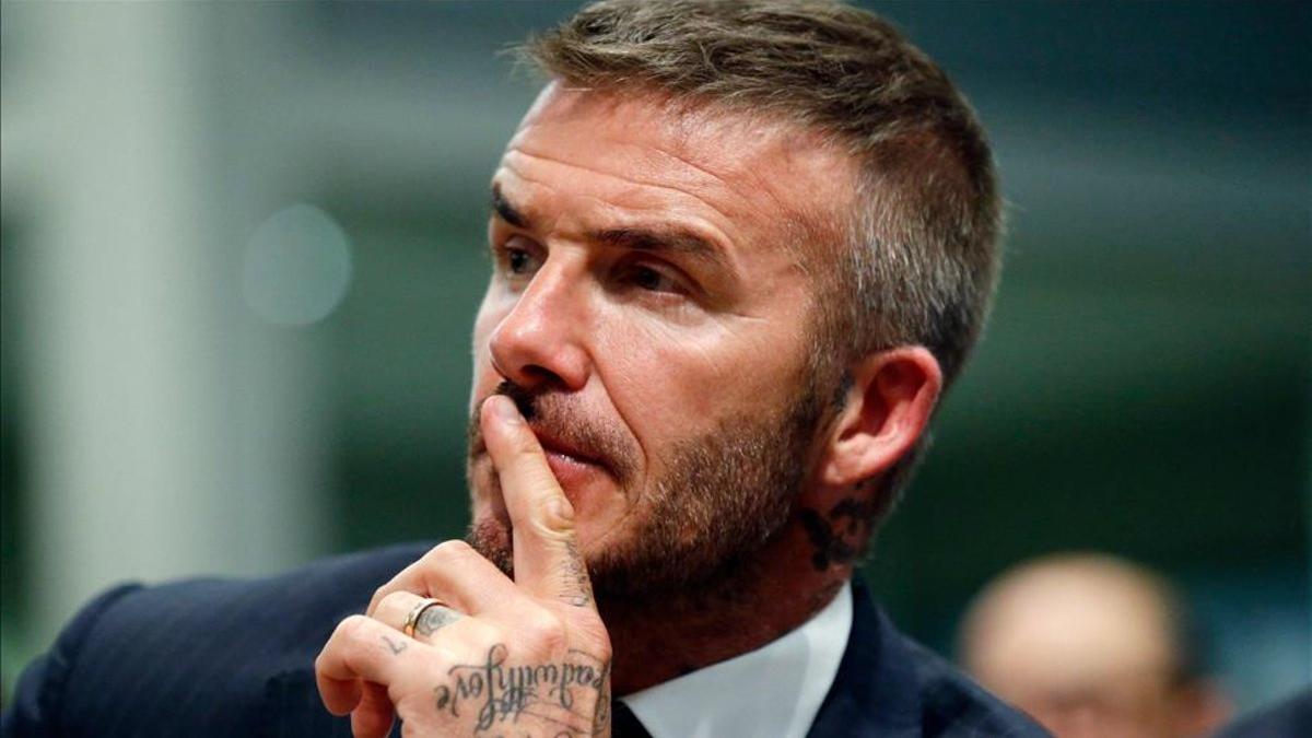 David Beckham se une a las iniciativas solidarias contra el covid-19