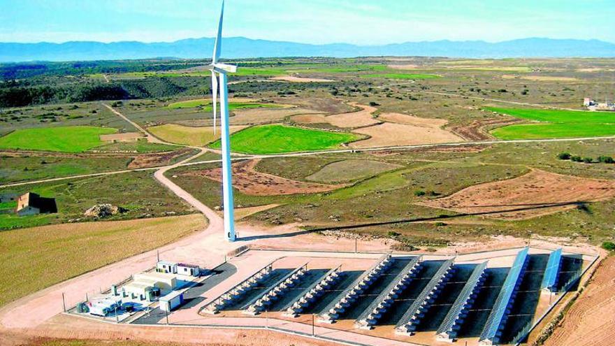 La producción eléctrica en Aragón cae al nivel más bajo en 15 años