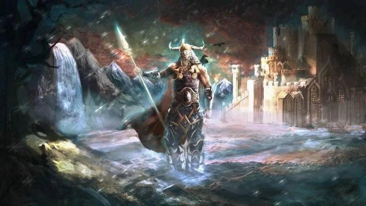 El Valhalla: el salón de los caídos en la mitología nórdica.