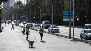 Un alto a las obras: reabren el carril cortado en Mártires de la Libertad por Semana Santa