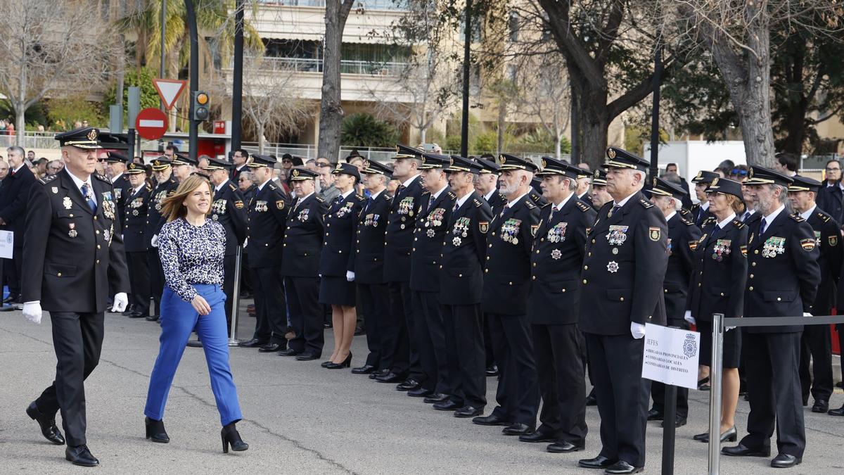 La Policía Nacional celebra en València el bicentenario de su fundación