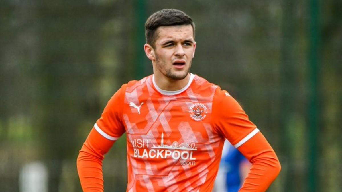 Jake Daniels, jugador del Blackpool