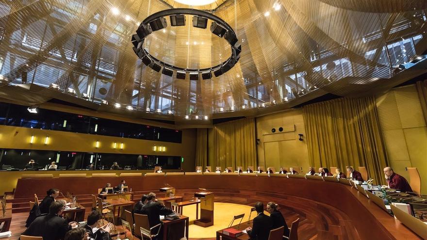 Una vista ante el Tribunal de Justicia de la Unión Europea (Gran Sala).