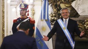 El presidente de Argentina, Alberto Fernández.